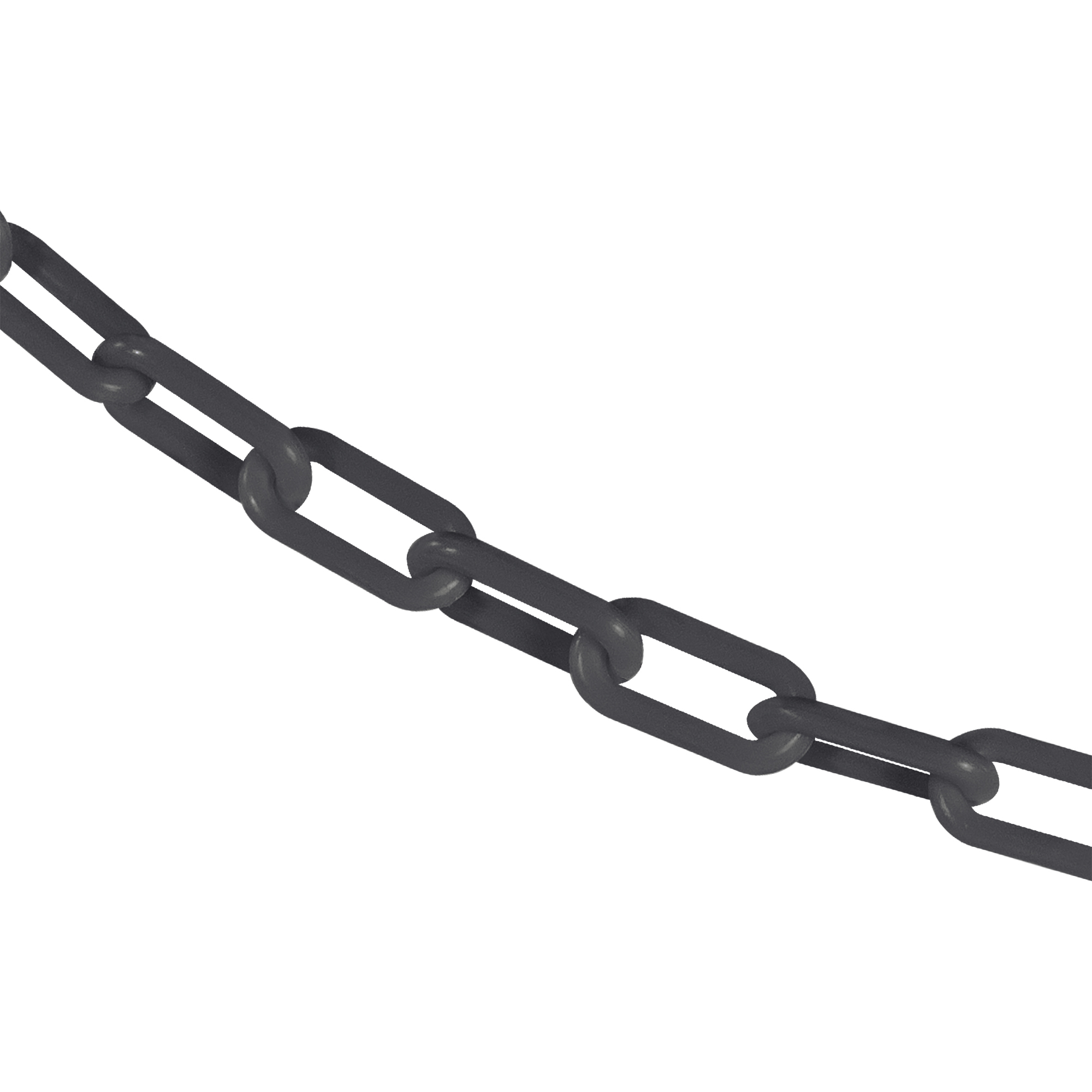 Mr. Chain Plastic Safety Chain — 1.5in. x 500ft., Slate Gray, UV Resistant, Model# 30057-500